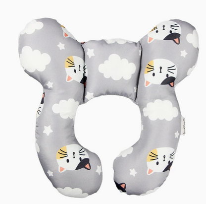 Baby pillow cat design