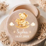 Personalised Wooden First Curl Keepsake Box thumbnail 4
