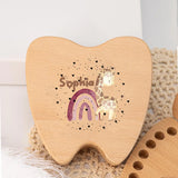 Personalised Wooden Tooth Fairy Box with Custom Name thumbnail 2
