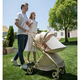 Aerova Convertible Baby Stroller with Bassinet & Toddler Seat thumbnail 3