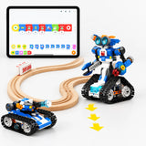6-in-1 STEM Robot Building Kit with App Control miniatuur 4