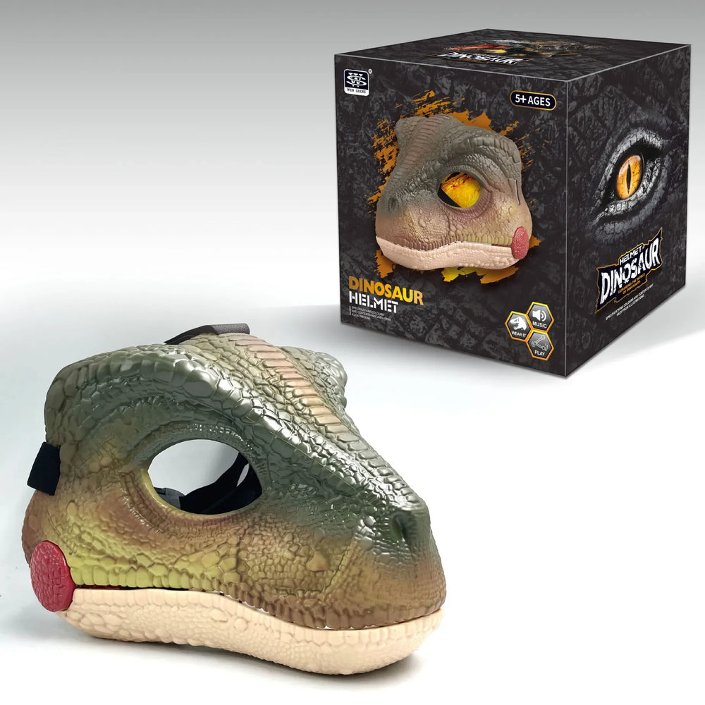 Velociraptor Dinosaur Mask with Sound Effects
