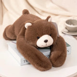 65cm Weighted Brown Bear Plush Pillow, Long Arm Soft Toy thumbnail 4