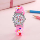 3D Cartoon Silicone Kids Watch – Unicorn & Dinosaur Designs thumbnail 4