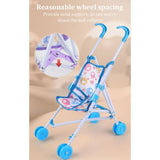 Baby Doll Pram Playset with 3 Dolls thumbnail 3