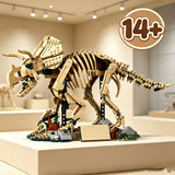 1154-Piece Triceratops Dinosaur Building Block Model – Collectible Display Set thumbnail 3