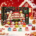 24-Day Christmas Advent Calendar with Squishy Surprise Toys
