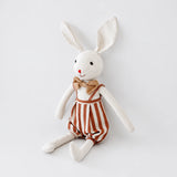 Soft Plush Bunny & Mouse Doll, Dressed Animal Toy for Kids thumbnail 3