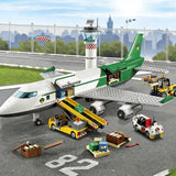 City Cargo Terminal Aircraft Building Block Set – Large Model with 5 Minifigures thumbnail 1
