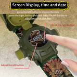 Dinosaur Flip-Top Projection Watch, 24 Patterns thumbnail 3