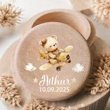 Personalised Wooden First Curl Keepsake Box thumbnail 5