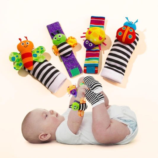 Toddla Rattle Toy Socks