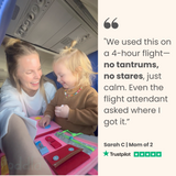 Toddla Montessori Busy Board – 30+ Activities, Screen-Free Travel Toy thumbnail 6