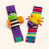Toddla Rattle Toy Socks – 4-in-1 Wrist & Foot Baby Rattles thumbnail 4