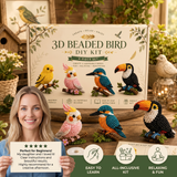 3D Beaded Animal Craft Kit – DIY Mini Bead Art Set for Beginners thumbnail 2