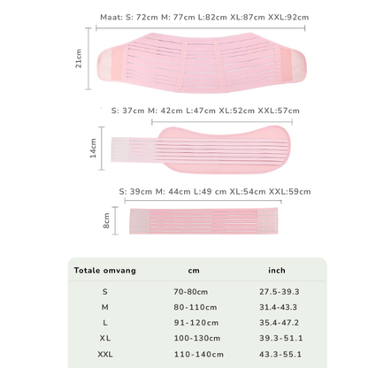 Maternity support belt features and benefits