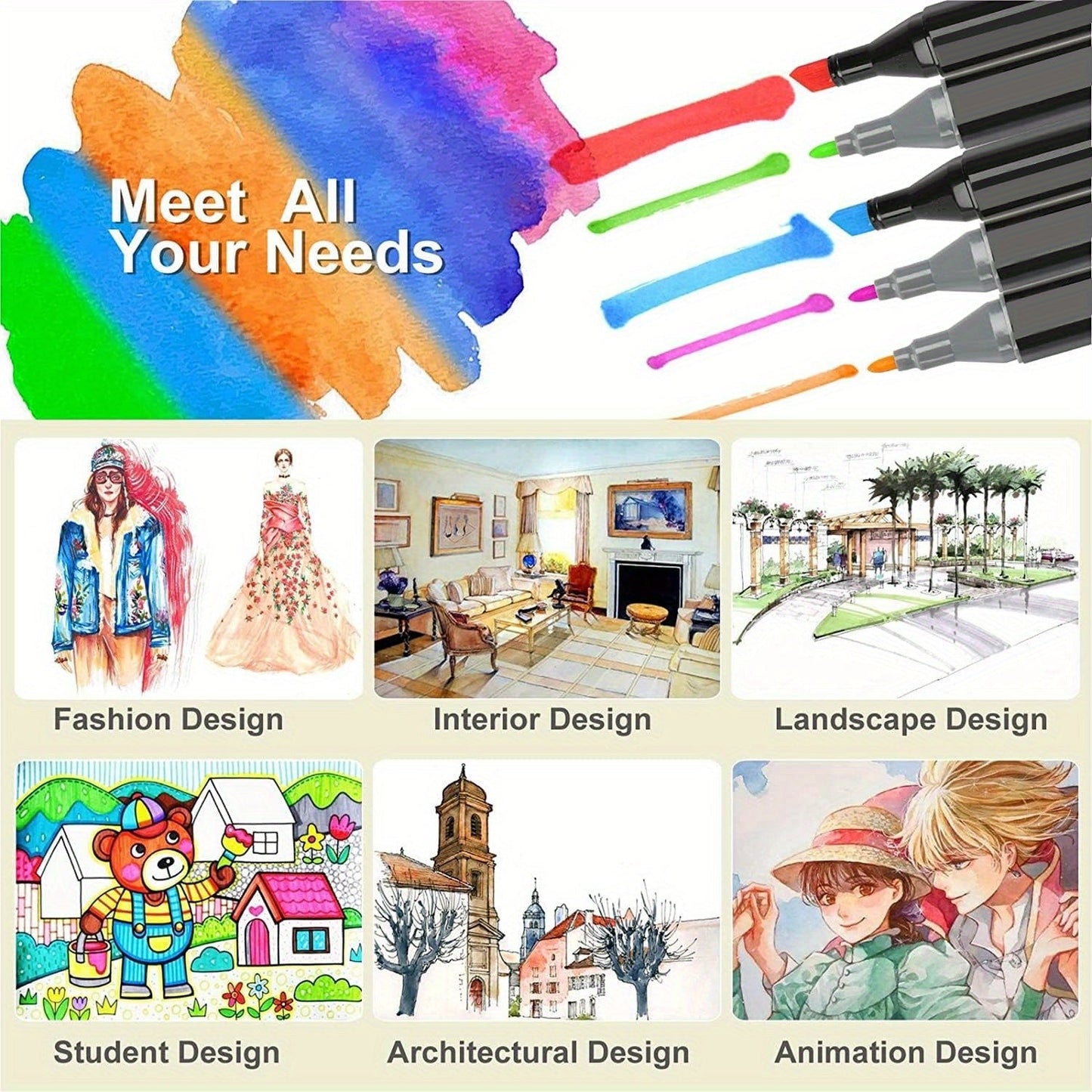 Marker set drawing example