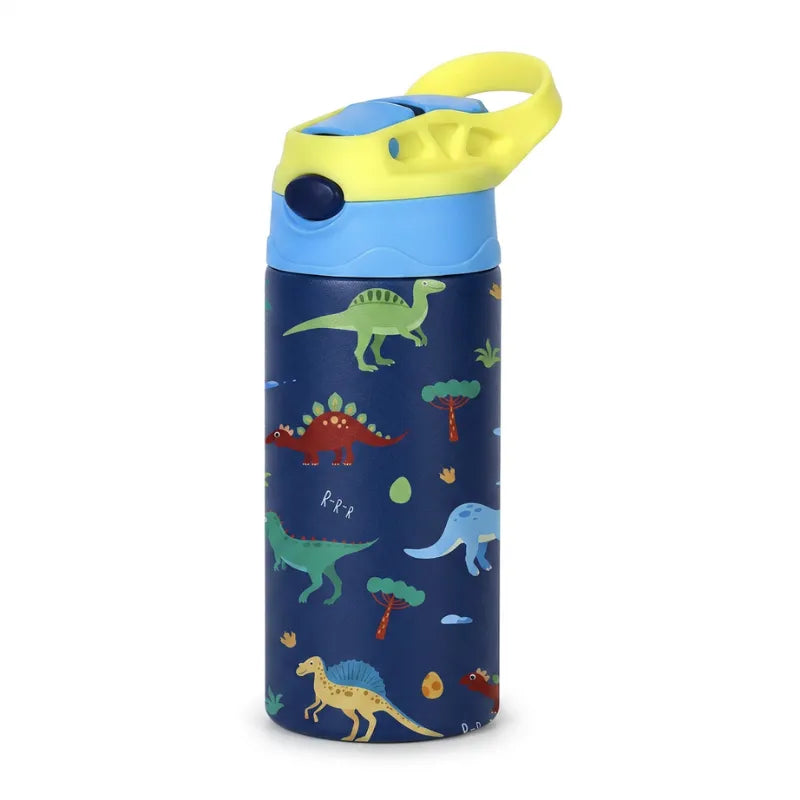 350ml water bottle rainbow design