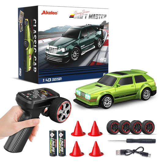 RC Drift Car Grass Green