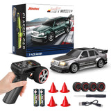 1:43 RC Drift Car – 2.4GHz Remote Control, Interchangeable Tires & Body Shells thumbnail 4