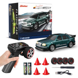 1:43 RC Drift Car – 2.4GHz Remote Control, Interchangeable Tires & Body Shells thumbnail 3