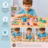 Air Dry Clay Animal Modeling Kit for Kids – 12 Projects thumbnail 5