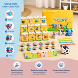 Air Dry Clay Animal Modeling Kit for Kids – 12 Projects thumbnail 4