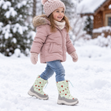 Girls Snow Boots - Plush-Lined, Anti-Slip Sole thumbnail 6