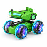 RC Amphibious Stunt Race Car, Land & Water miniature 1