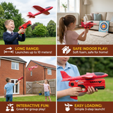 Foam Airplane Launcher Toy for Kids thumbnail 4