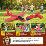 Foam Airplane Launcher Toy for Kids thumbnail 3