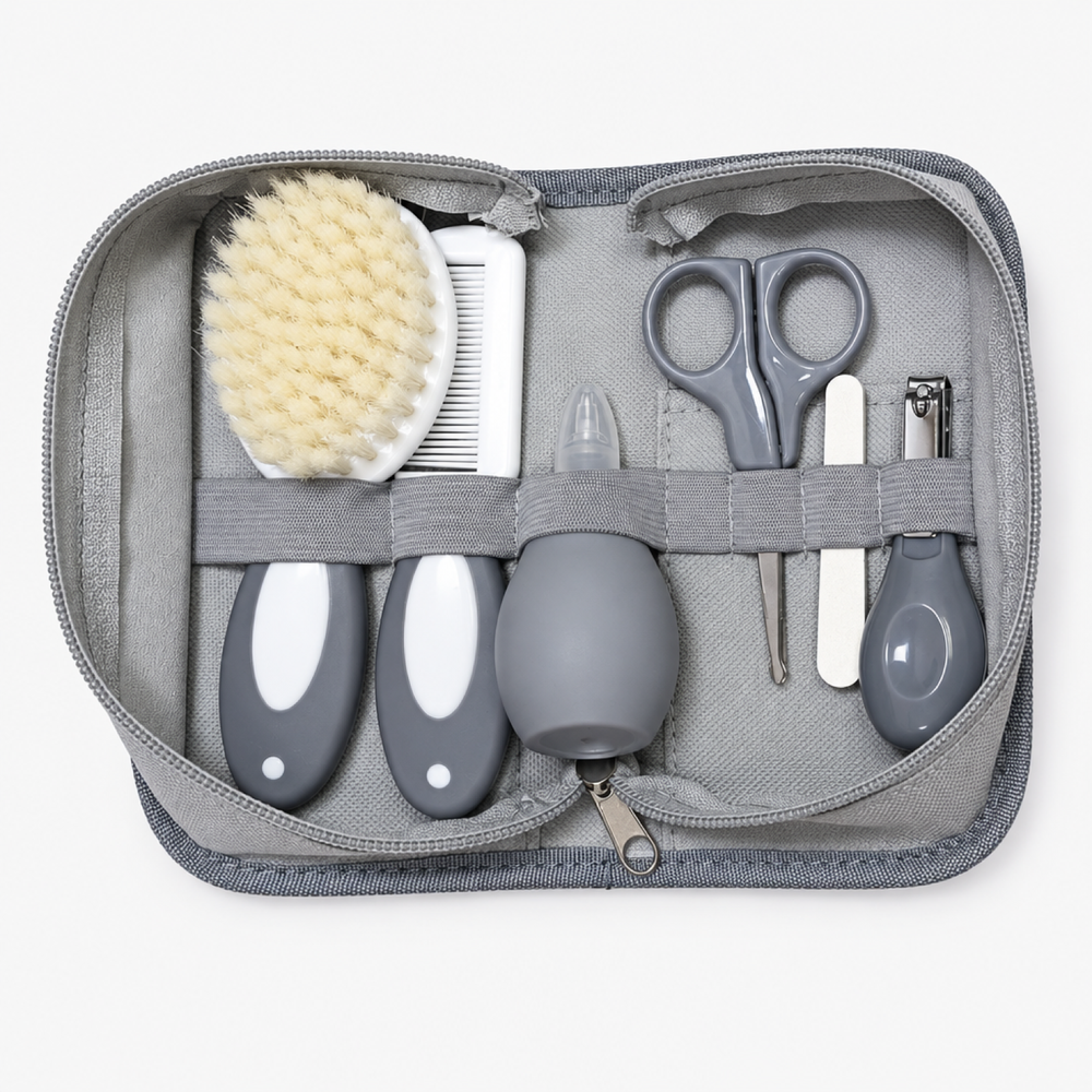 6-teiliges Baby-Set für Pflege und Gesundheitsvorsorge