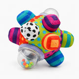 Sensorik-Ball mit Glöckchen für Babys, strukturiertes Rasselspielzeug, 0–24 Monate Miniaturansicht 3