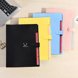 Coloured A4 File Folder Paper Organiser with Pockets thumbnail 4