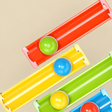 4-Tier Ball Drop Tower - Space Themed Knock & Roll Activity Toy thumbnail 4
