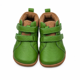Stivaletti alla caviglia in pelle barefoot per bambini - Stivaletti per bambini con suola flessibile, unisex miniatura 4
