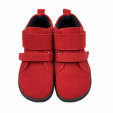 Barefoot Leather Ankle Boots for Toddlers - Flexible Sole Kids Boots, Unisex thumbnail 6