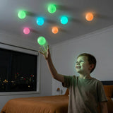 Glow in the Dark Sticky Balls – Ceiling Throw & Stick Toy Miniaturansicht 2