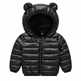 Bear Hood Padded Winter Coat - Warm Fleece-Lined Jacket for Toddlers & Kids, 2-6 Years thumbnail 1