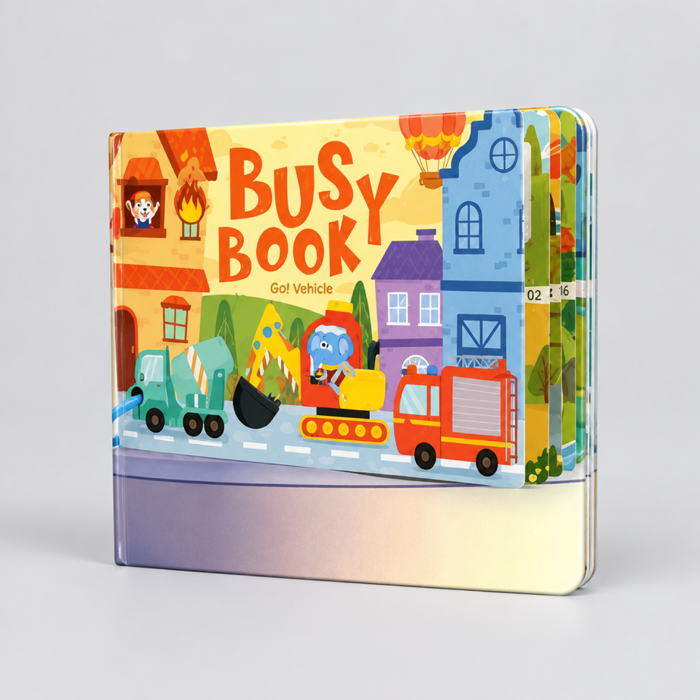 Montessori Busy Book - Reusable Sticker Activity Book