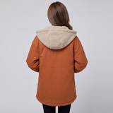 Winter Maternity Babywearing Hoodie Coat – Kangaroo Carrier Jacket thumbnail 2