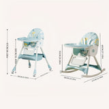 FeediMate 4-in-1 Convertible Baby High Chair with Tray & 5-Point Harness thumbnail 5