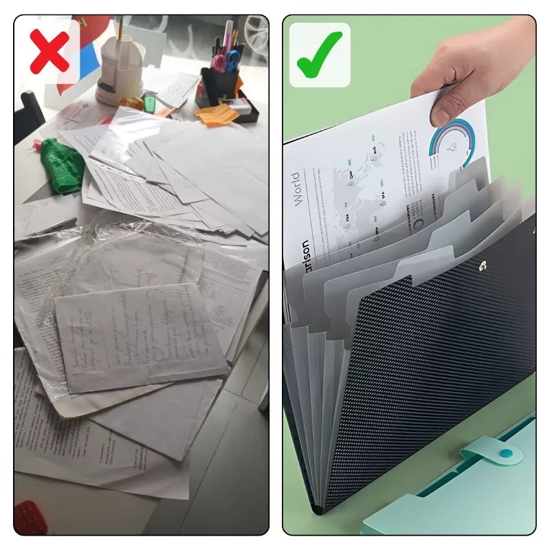 Expanding folder capacity