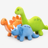 Dinosaurus Knuffel, Zacht Kleurrijk Pluche Speelgoed, 30 cm miniatuur 1