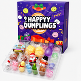 Christmas Squishy Dumpling Advent Calendar Decor Box Miniaturansicht 2