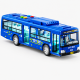 Extra Large City Bus Toy with One-Click Door, Lights & Sound thumbnail 3