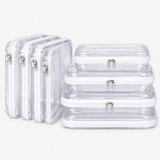 Clear Toy Storage Pouch Set – 3-Piece Hardcase Organizer miniature 1