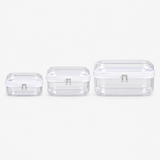 Clear Toy Storage Pouch Set – 3-Piece Hardcase Organizer miniature 2