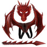 Dragon Cosplay Costume Set - Mask, Wings & Tail thumbnail 2