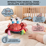 Interactive Musical Crab Toy with Voice Function thumbnail 3